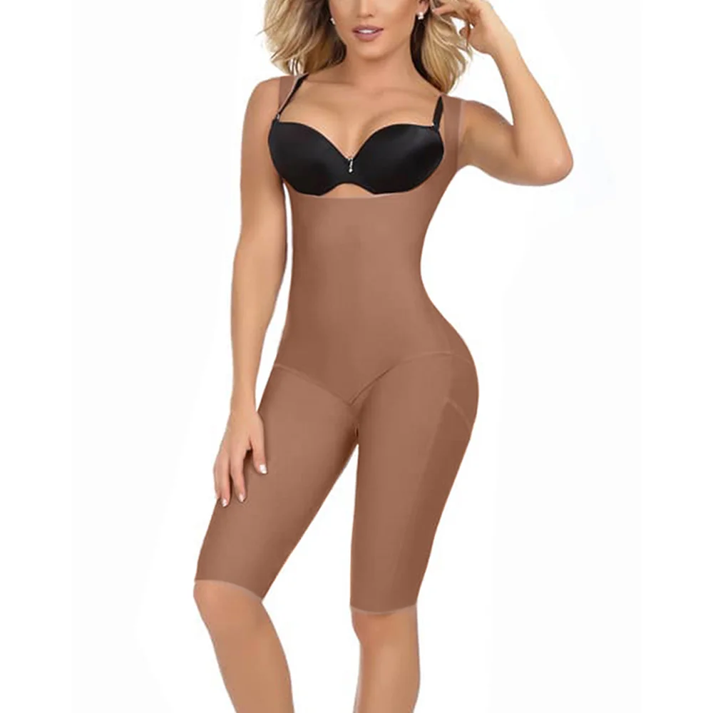 Fajas Colombianas Women Slimming Bodysuit Seamless Shapewear One-piece Tights Butt Lifter Shaper Firm Postpartum Bandage