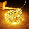 Led Fairy Lights Copper Wire String 1/2/5/10M Holiday Outdoor Lamp Garland For Christmas Tree Wedding Party Decoration 4