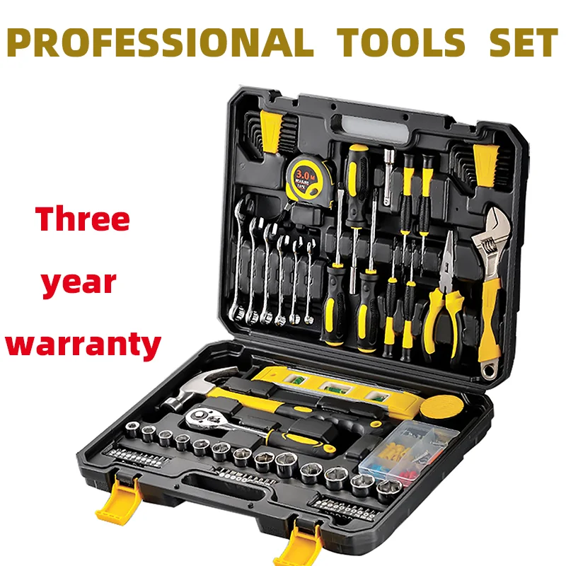 Professional Complete Tools Kit Set Briefcase Boxes Hand Tool 108 PCS