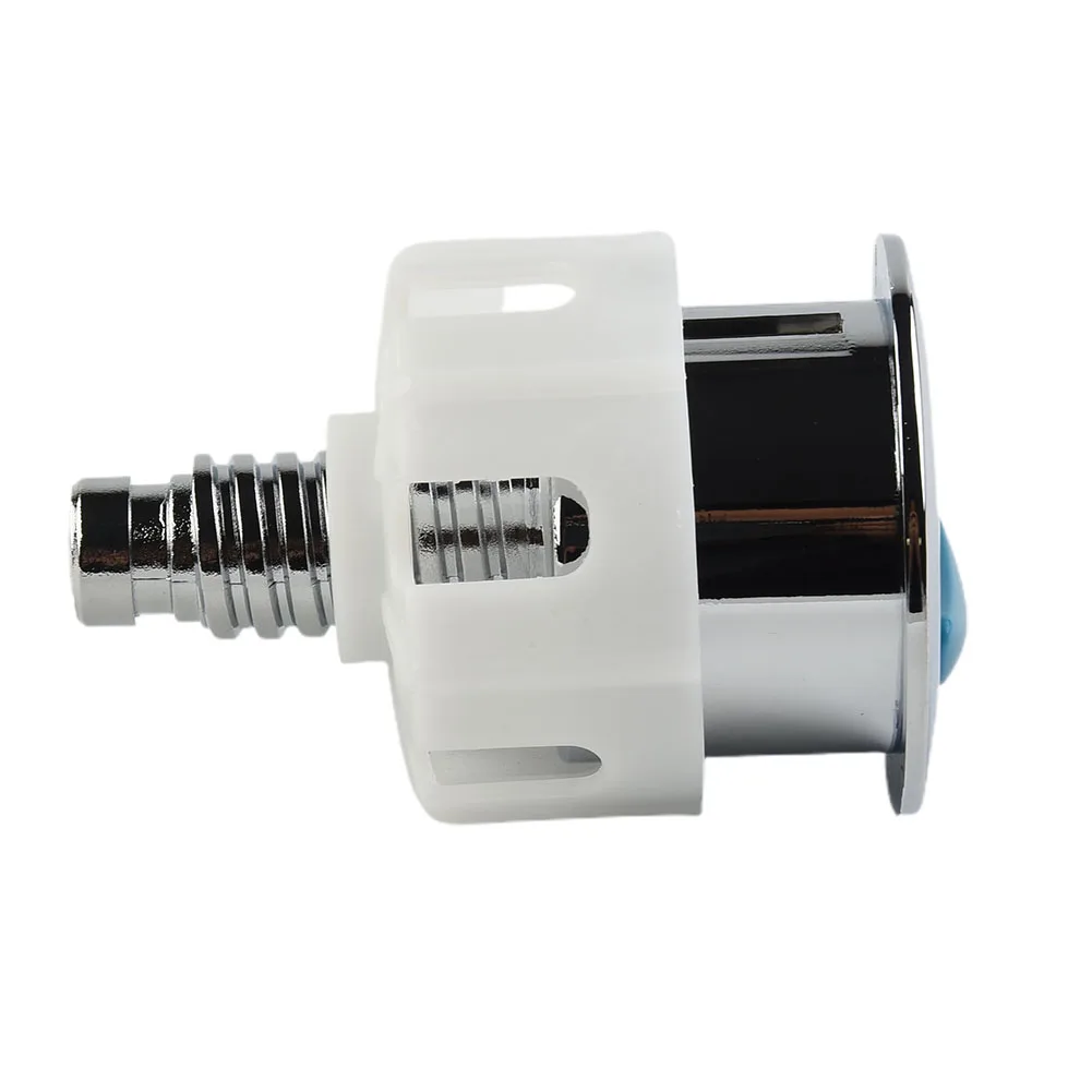 Toilet Push Button Dual Flush Toilet Round Valve Push Water Saving Chrome Stainless Steel Spring Saving Resources Fixtures push button switch toilet flush button toilet water tank valve