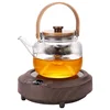 220V Electric Ceramic Stove Portable Heater Tea Maker 6 Gear Adjustable Water Boiler Smart Tea Maker Household Appliances 800W 1
