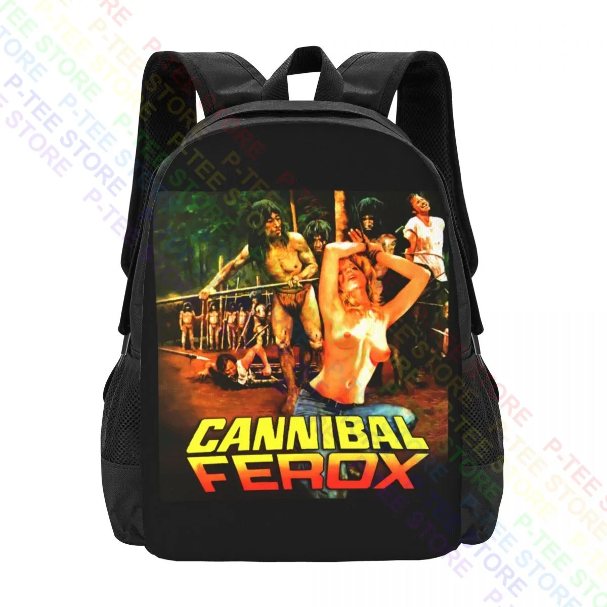 Cannibal Ferox Cannibal Holoaustbackpack Zaini Per Vestiti Vintage Di Grande Capacità