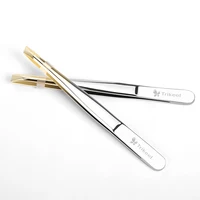 Stainless steel eyebrow clip beauty and makeup eyebrow repair tool Eyebrow clipper with slanted eyebrow forceps 2