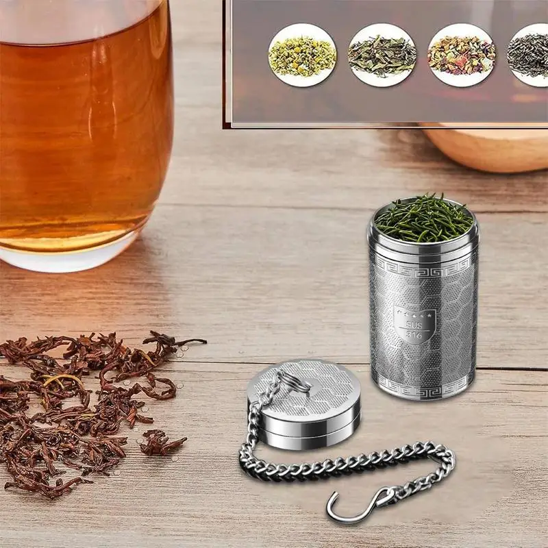 Tea Steeper Extra Fine Mesh Metal Tea Infuser Extended Chain Hook Strainer Loose Holder Filter For Black Green tea infuser,tea strainer,tea filter