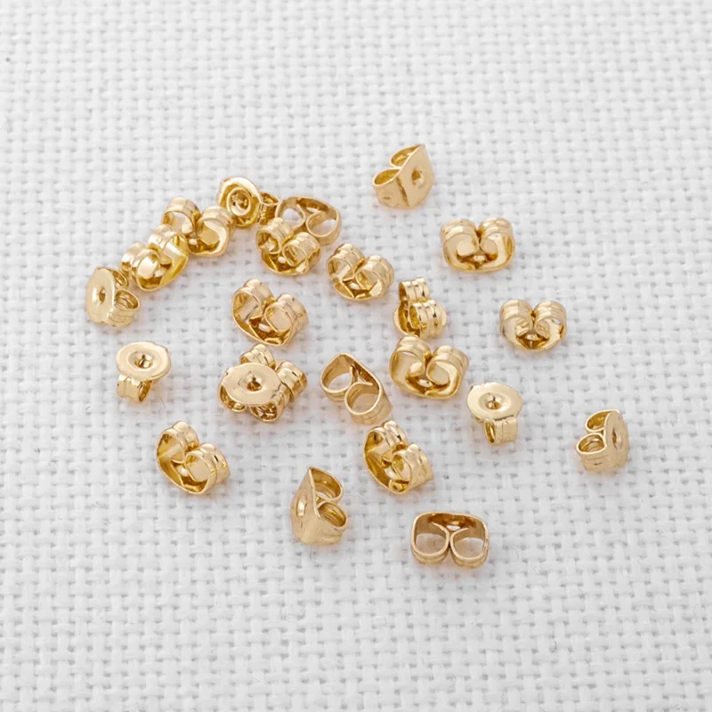 Gold Plated Butterfly Earring Backs