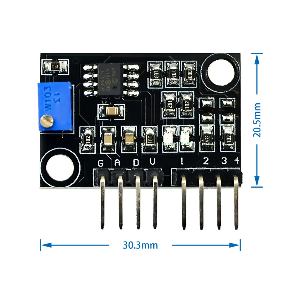 Turbidity Sensor Suspended Turbidity Value Detection Module Kit Liquid Suspended Particles Turbidity Detection For arduino image 3
