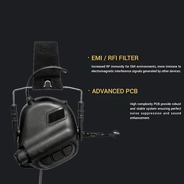 EARMOR M-Lock Adattatore Per Casco - Monta Cuffie Tattiche Su Guide M-LOK Per Elmetti MTEK - Foto 9