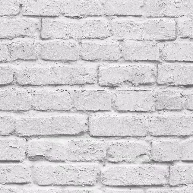 3D White Brick Effect Wallpaper Roll Light Grey Modern Vintage Rustic Vinyl PVC Faux  Wall Paper Living Room Bedroom Decor