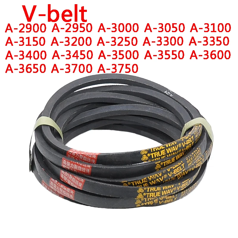 

V Belt Type A Triangle V-belt Rubber Belts A-2900 A-2950 A-3000 A-3200 A-3250 A-3300 A-3350 A-3600 A-3650 A-3700 A-3750