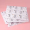 12Pairs Surgical SteelTragus Cartilage Stud 3&4mm CZ Gem Ear Piercing For Ear Piercing Gun 3