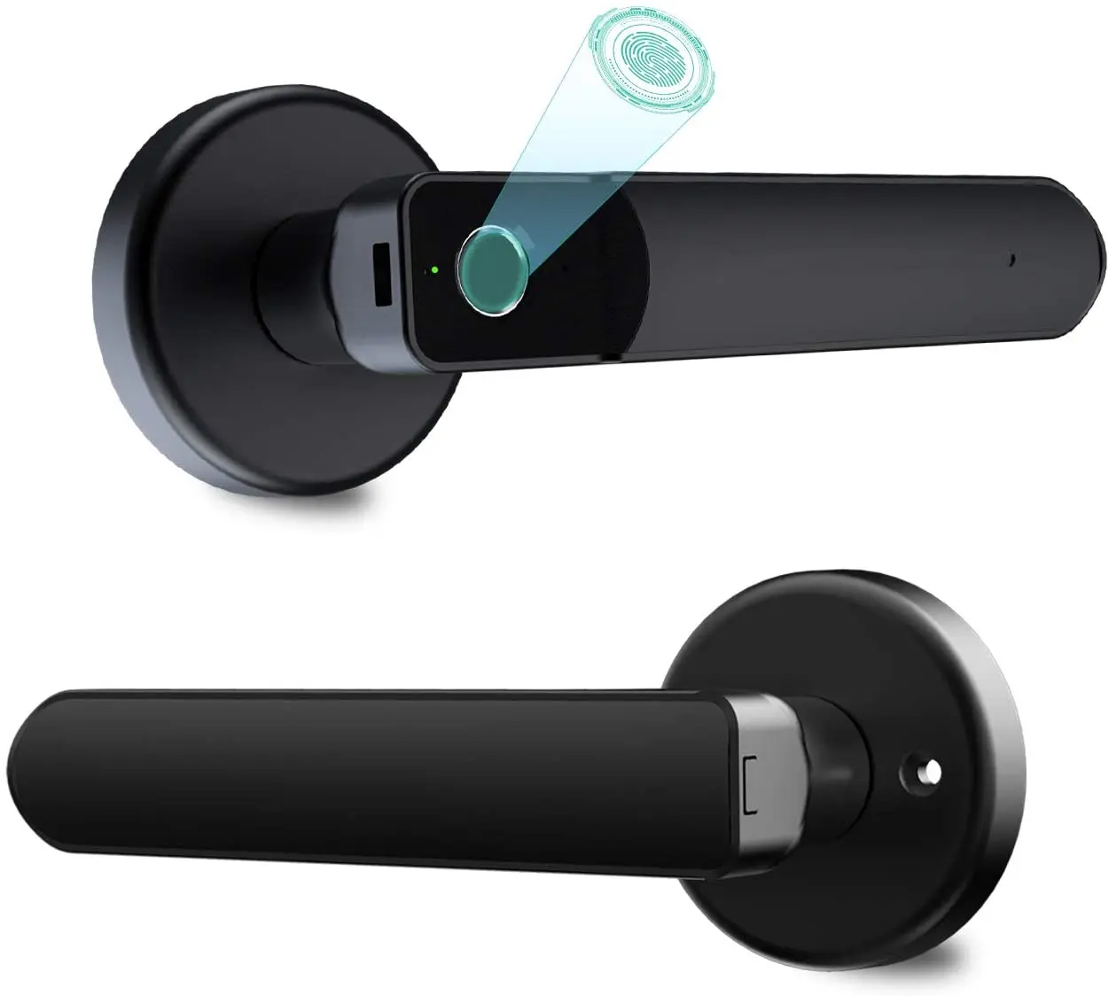 Fingerprint Door Lock, SMONET Electronic Biometric Smart Deadbolt Keyless Entry Digital Door Lock