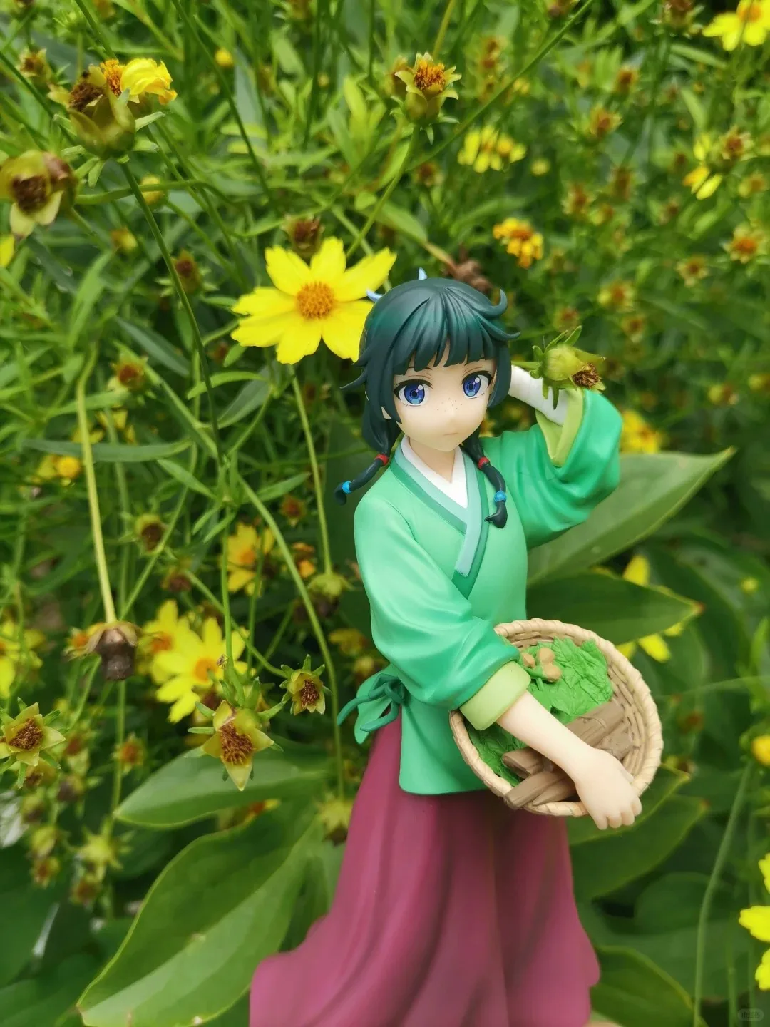 Die Apotheker-Tagebücher Anime-Figuren PVC-Modell 4 Arten MaoMao Niedliche Mädchen-Actionfiguren Spielzeug für Geschenk-Sammlung Figurenpuppe Geschenk – Detail 4