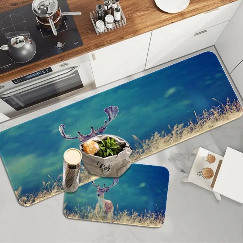 Рисунок 2 - Коврики для комнаты с оленем дикой природы