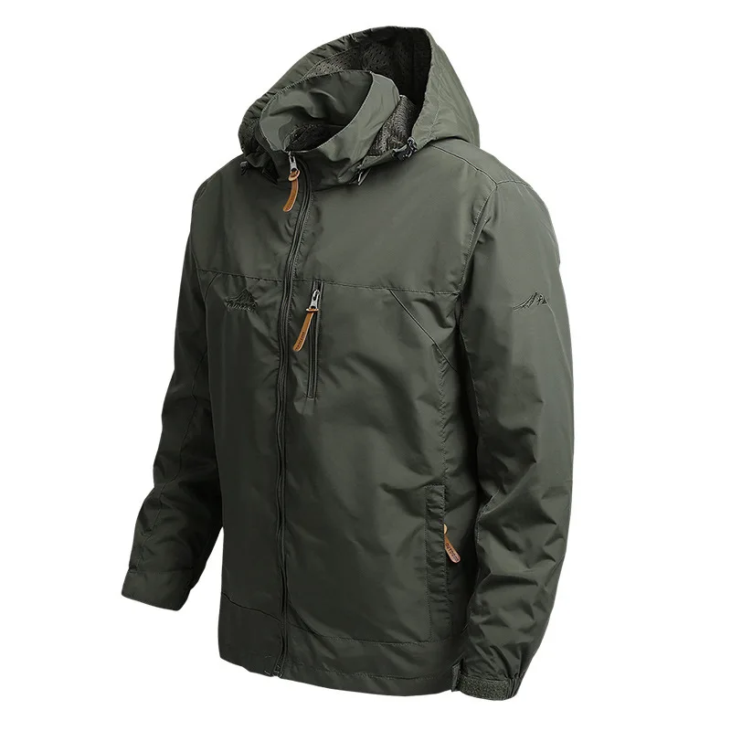 Men's Jacket Spring Autumn Multi-pocket Military Quick Dry Tactical Jackets Windbreaker Male Outdoor Sports Coats