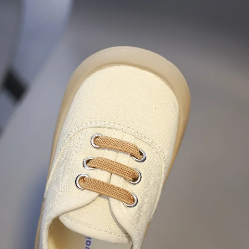 Kids Casual Canvas Shoes for Baby Boys Girls Outdoor Sneakers Comfortable Non Slip Soft Soled Infant Toddler Shoes Size 19-28