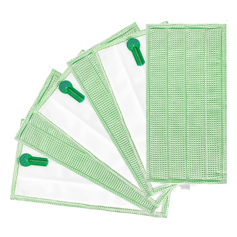 

6x Microfibre Floor Mop Cloth Pads For VORWERK SP600 Replacement Mop Head Parts