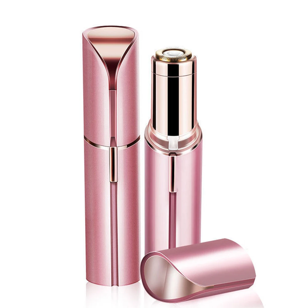 Women's Hair Remover Epilator Face Hair Removal Lipstick Shaver Electric Eyebrow Trimmer Mini Shaver Epilator Hair Removal Tool 3