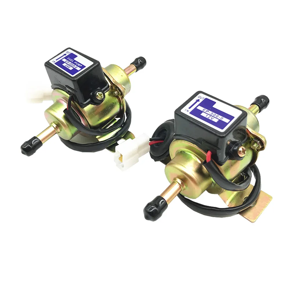For Universal Electric Car Fuel Pump Diesel Petrol Gasoline 12V EP500 0