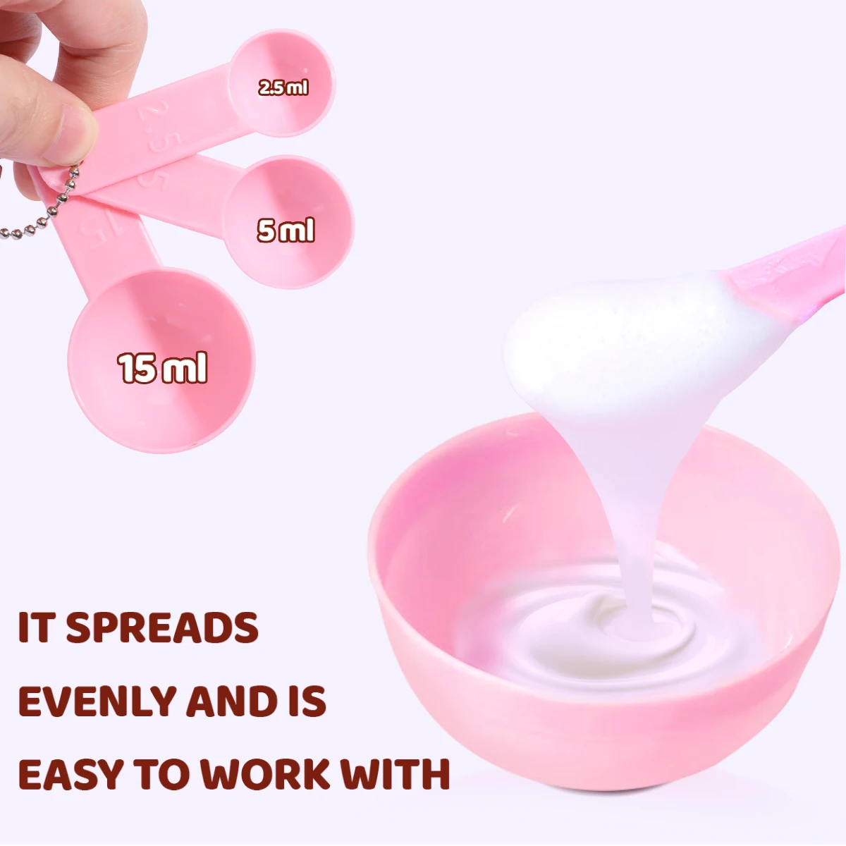 Luxury Hair Mask & Facial Cleansing Set with Bowl, Spoon, and Brush