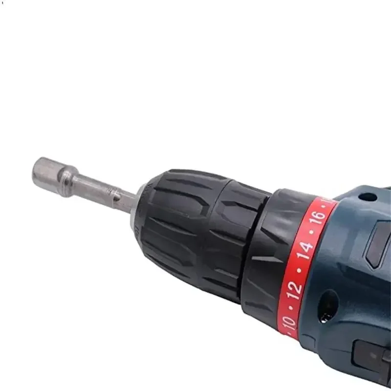Chrome Vanadium Steel Socket Adapter Seth EX Shank to 1/4 "3/8" 1/2 "Extension Drill Bits Hex Bit Set Power Tools