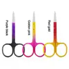 Cuticle Makeup Durable And Long-lasting Time-saving Curved Head Design Curved Head Scissor Manicure In-demand Eyebrow Scissor 6