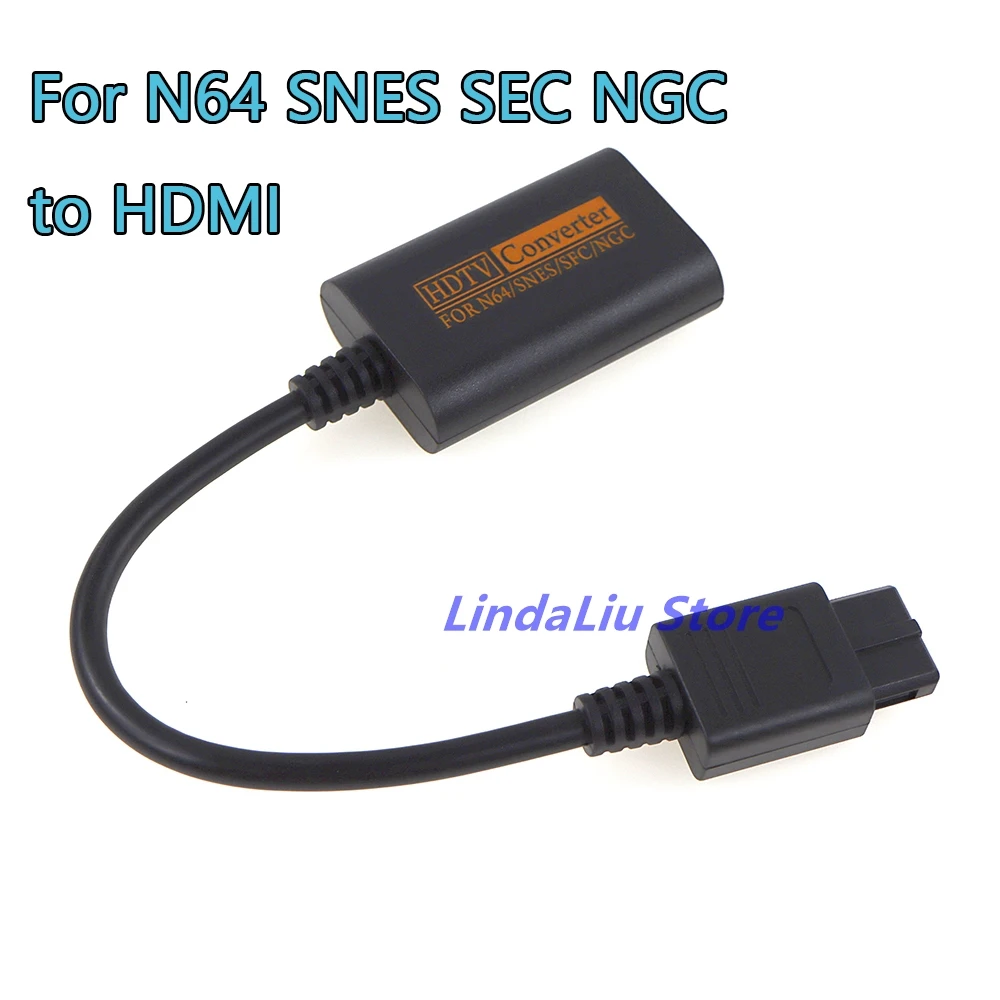 Convertitore Hdtv Adattatore Compatibile Hdmi 3Pcs 1080P Per Console Di Gioco N64 Snes Sfc Ngc