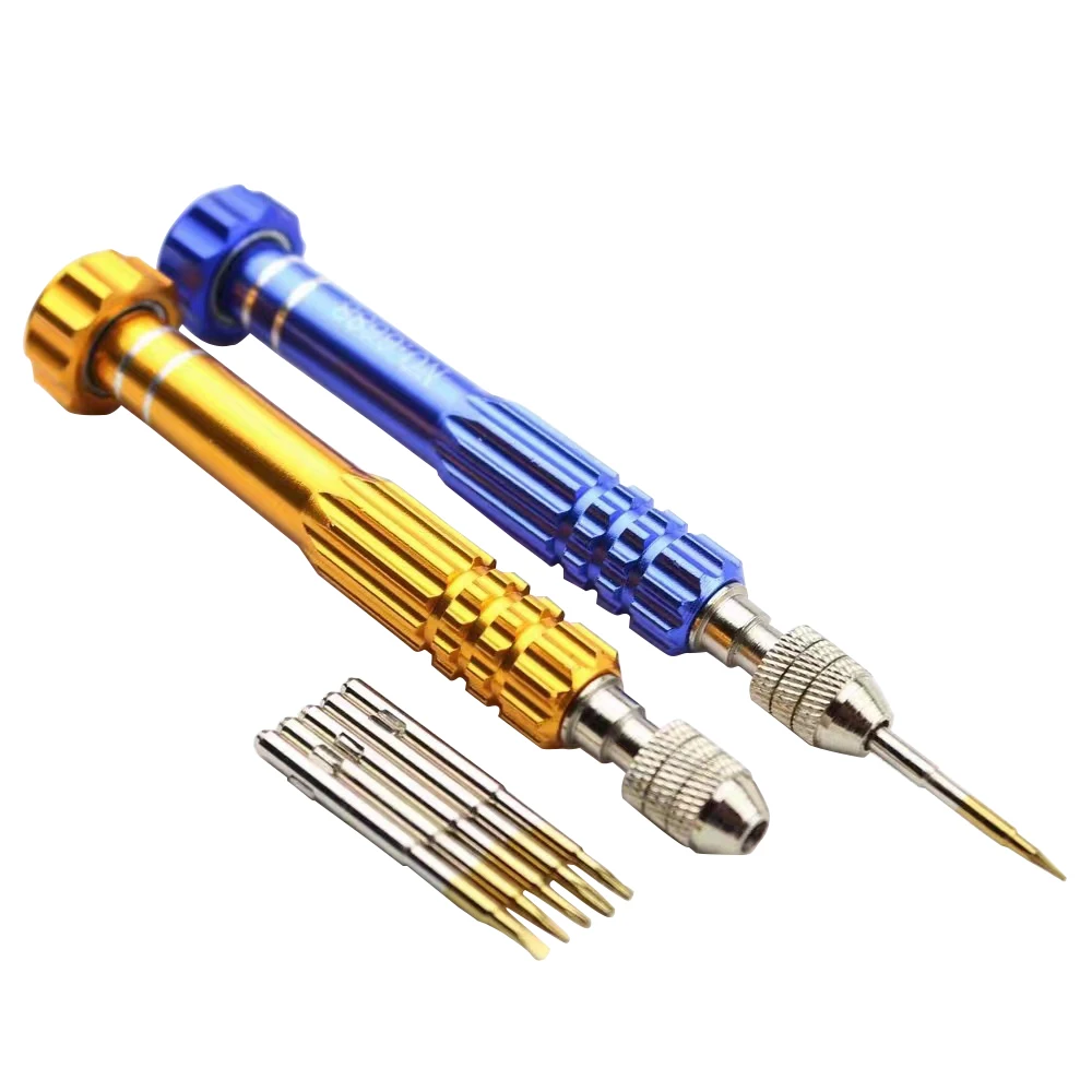

5 in 1 Screwdriver Bit Repair Kit For iPhone Android Mobile Phone Open Tool Disassemble Magnetic Torx Cross Pentalobe Head