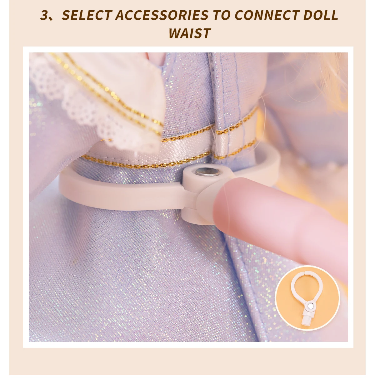 Neo Blythe Multifunctional Doll Stand 6