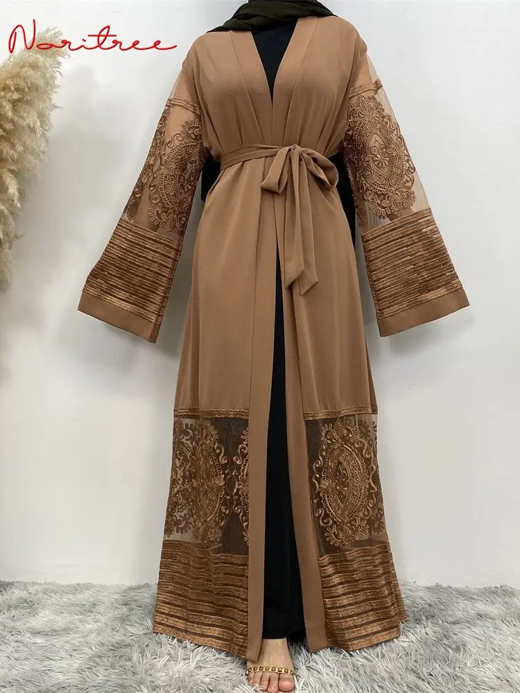 Fashion-Muslim-Adult-lace-Embroidery-Robe-Musulmane-Turkish-Dubai-Abaya ...