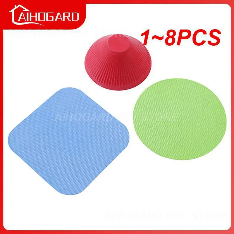 

1~8PCS Multipurpose Home Silicone Jar Opener Pot Holder Anti-Skid Bottle Grip Pad Multifunctional Corkscrew Kitchen Tools