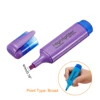 4/6Pc Highlighter Fluorescent Pen Broad Tip Writing Marker Pens for Art Drawing Doodling Marking Office Stationery School Supply 3