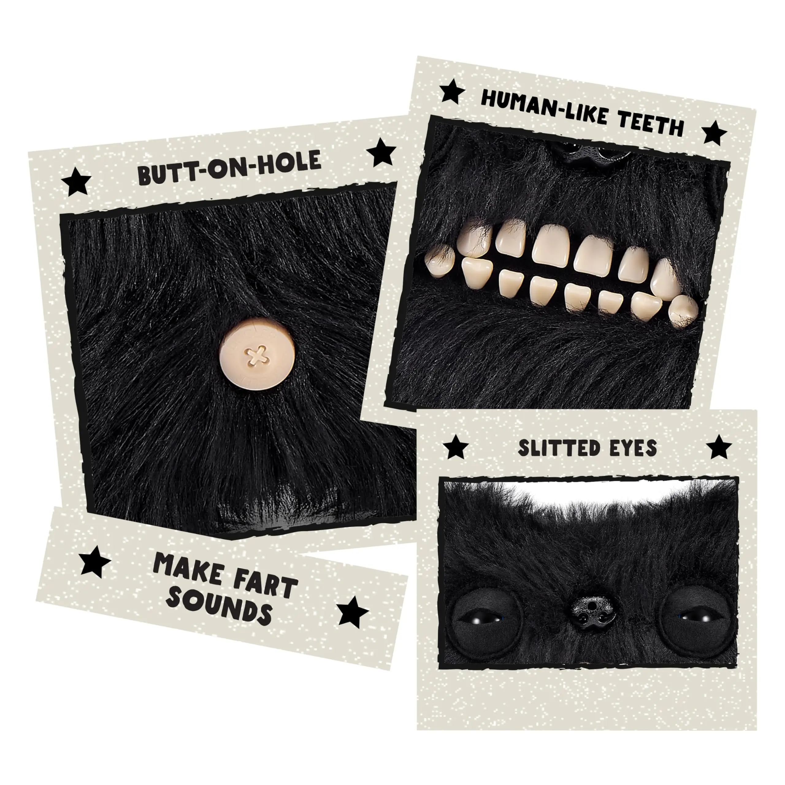 スピンマスター フッグラーファニー アグリーモンスター おなら顔