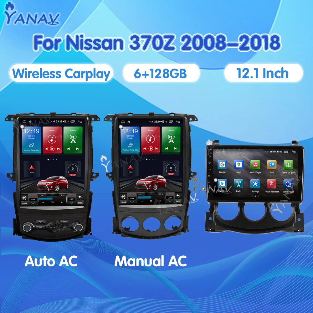 8core Android 11 Car Radio For Nissan 370z 20082018 Auto Stereo Gps