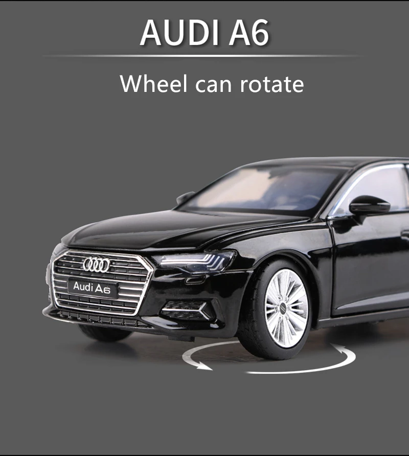 1:32 AUDI A6 Alloy Car Model Diecast & Toy Vehicles Metal