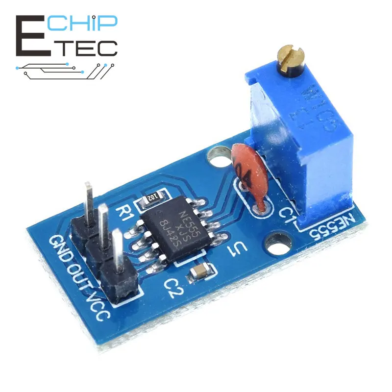 

1PCS/5PCS NE555 Adjustable Frequency Pulse Generator Module For Arduino Smart Car