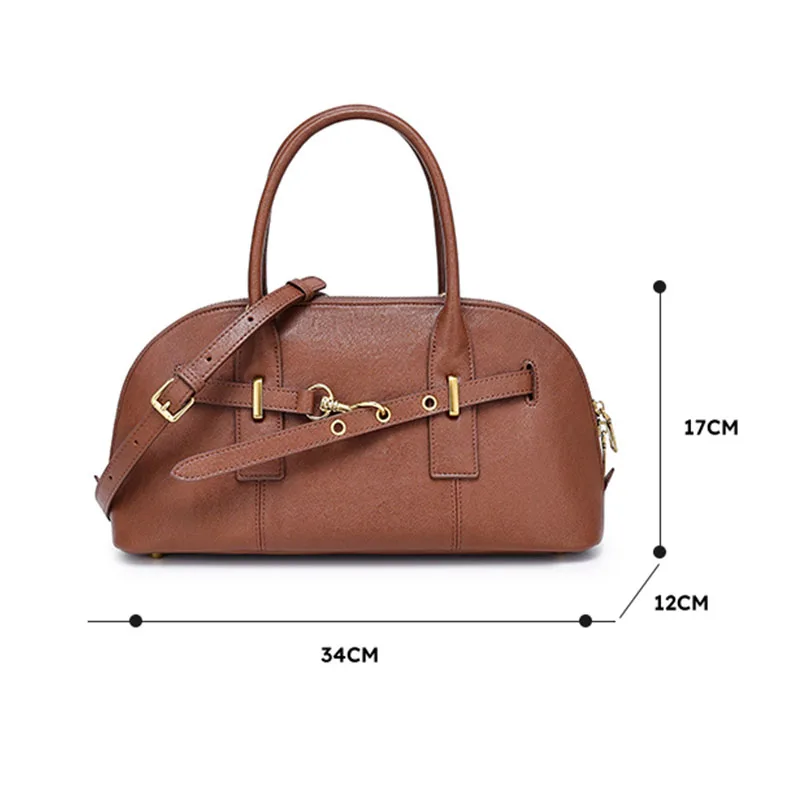DENUONISS Women Luxury Designer Shell Handbag Spring Autumn Shoulder Messenger Bag Vintage Ladies Crossbody Bags