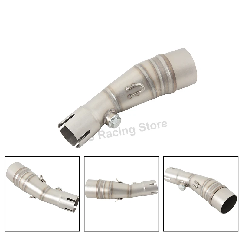 Slip-on For Yamaha XMAX250 XMAX300 Xmax 250 300 Motorcycle Exhaust Modified Front Middle Link Pipe 51mm Moto Escape Muffler - Image 6