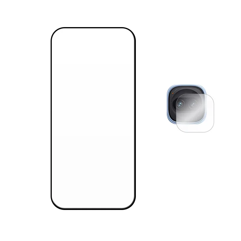 Premium Screen and Lens Protector Set - HD Clear Anti-Scratch Film with Soft Fiber Lens Guard