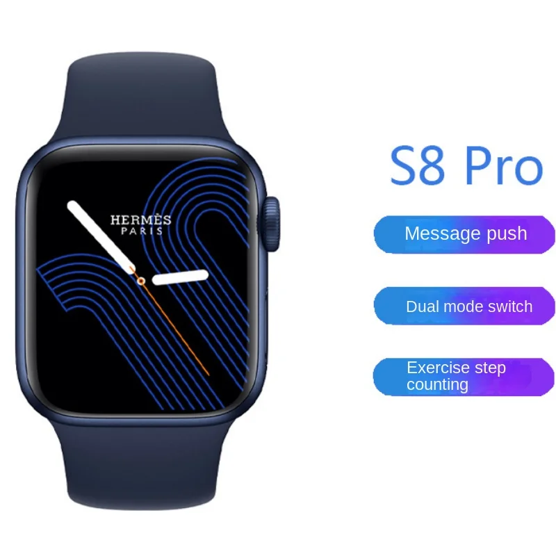 

Expenditures S8 Pro New Smart Watch Message Push Bluetooth Calling Music Photo watches