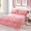 High Quality Flat Sheet Twin Full Queen King Size Solid Color Bed Sheet Skin-friendly Soft Top 1pc Sheet （No Pillow Covers） 1