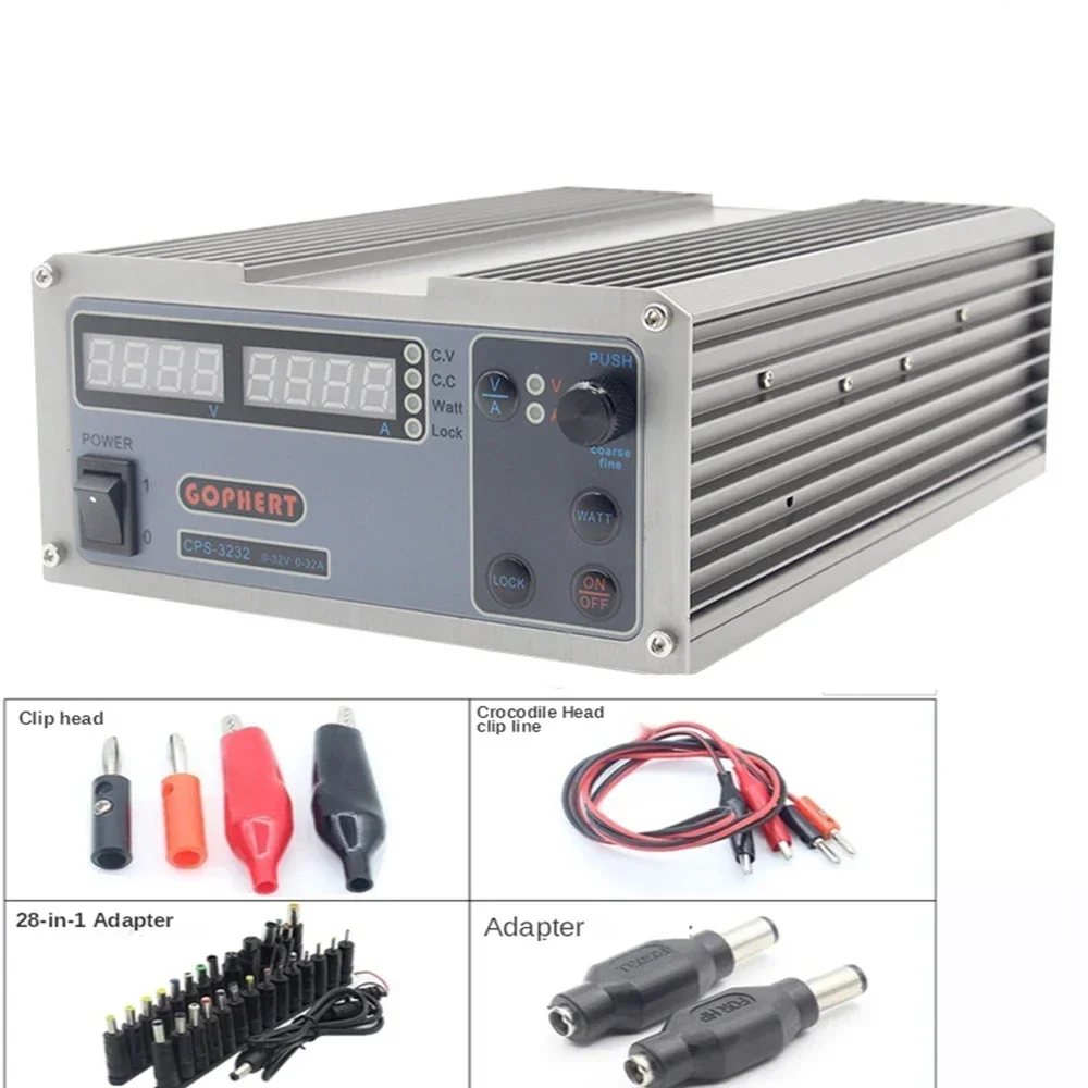 CPS-3232 고효율 컴팩트 조정 가능한 디지털 DC 전원 공급 장치, 32V 3..