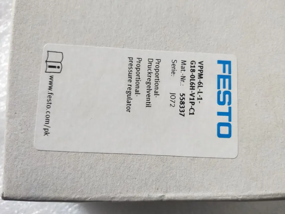 

FESTO[UNK][UNK]VPPM-6L-L-1-G18-0L6H-V1P-C1 558337[UNK];