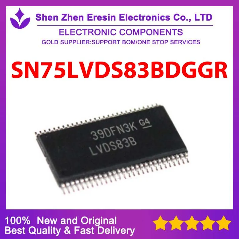 

Free shipping 5PCS/LOT SN75LVDS83BDGGR TSSOP56 New and original