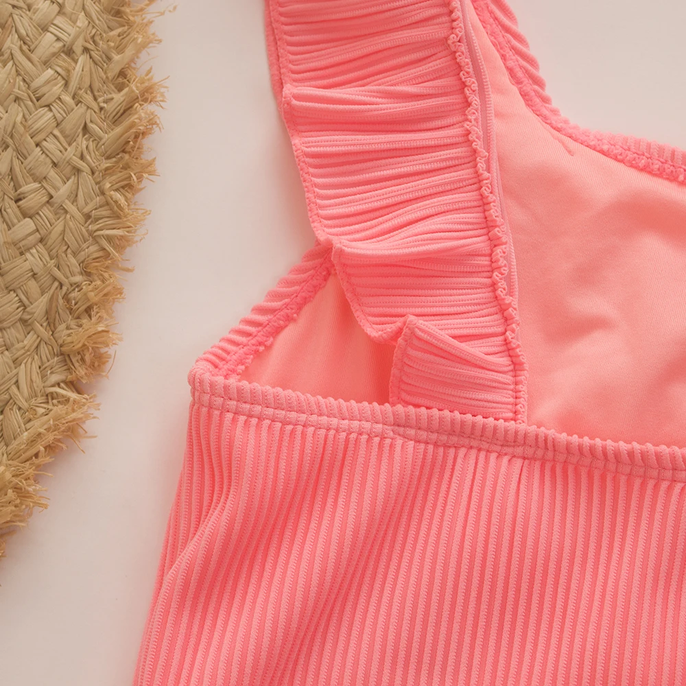 Children Swimsuit One Piece for Girls Kids Summer Beachwear