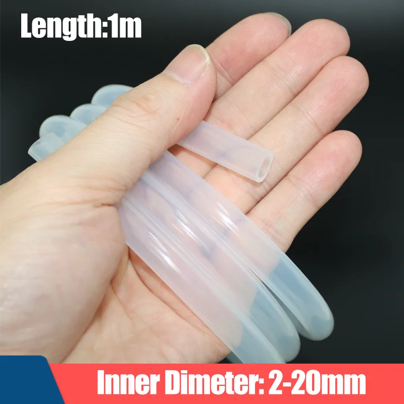 Premium Transparent Food Grade Silicone Rubber Hose - Flexible High-Temperature Tube