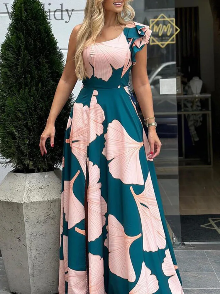Evadrine | Women’s Elegant Sleeveless Wide Leg Jumpsuit main image 1
