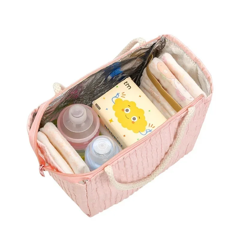 Cute Mommy Women Bag Multi-Function Baby Nappy Stroller Organizer Waterproof Bag Milk Bottle  Diaper Bag for Baby