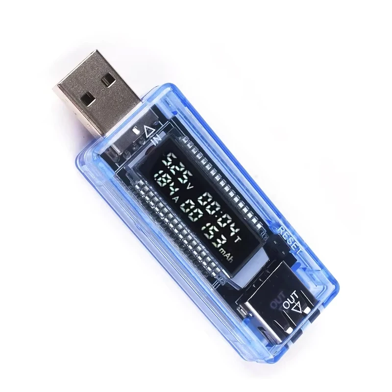 USB Tester & Charger Capacity Meter - Current & Voltage Analyzer