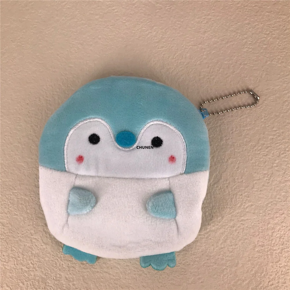 Plush keychain Multi-Colors Panda Rabbit Penguin 10-11CM Plush Purse Key Chain Plush Coin Bag