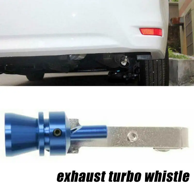SIZE S UNIVERSAL Car Turbo Sound Whistle Muffler Exhaust Pipe